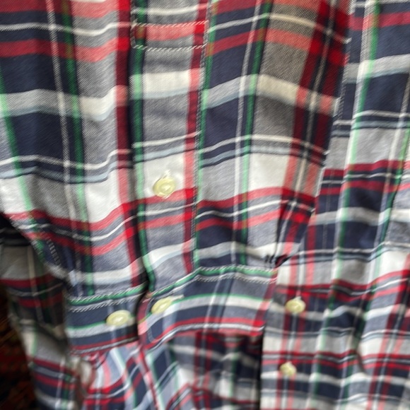 Brooks Brothers size medium original polo shirt light cotton madras pattern - Picture 5 of 8